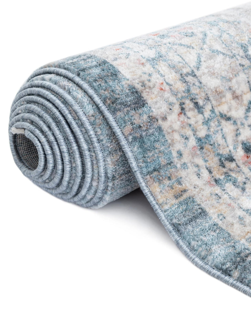 Regal Estates Collection Area Rug - Majesty Rectangle Blue  lifestyle 47