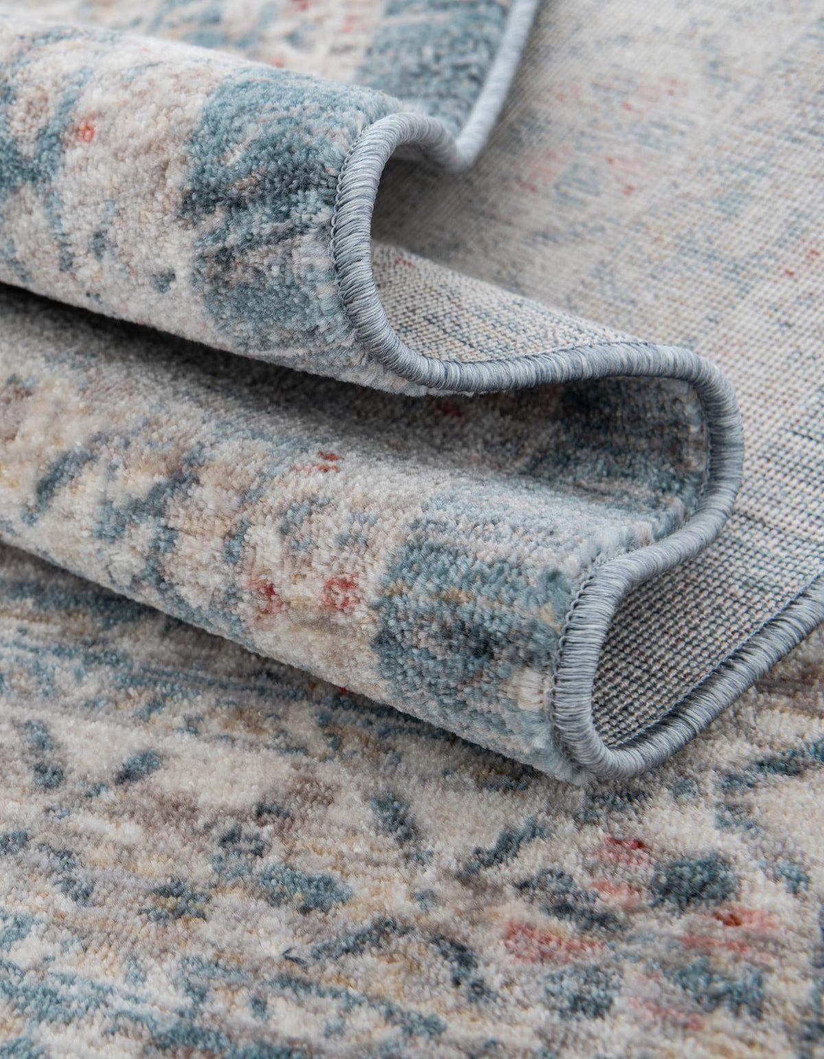 Regal Estates Collection Area Rug - Majesty Rectangle Blue  lifestyle 48
