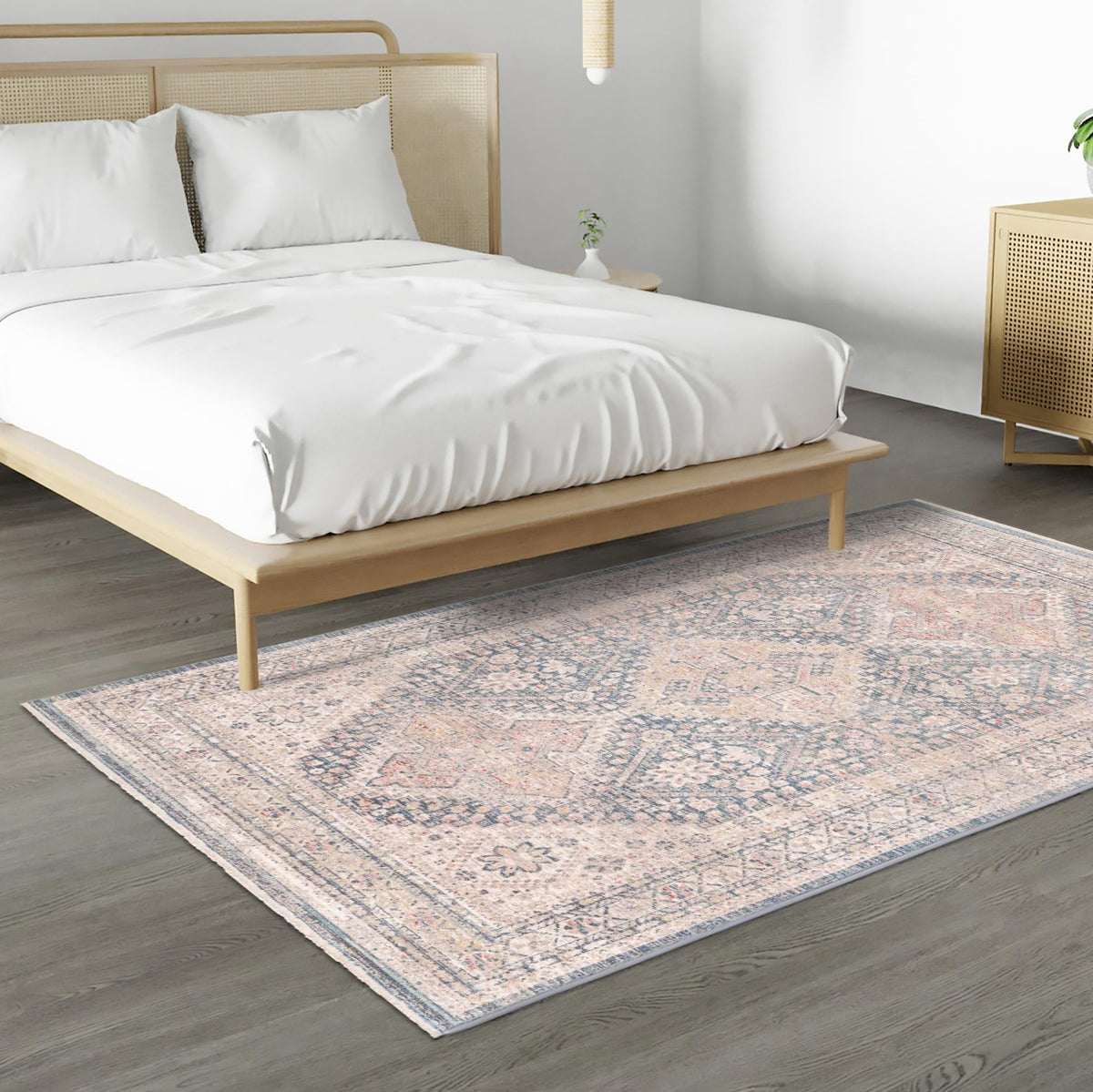 Regal Estates Collection Area Rug - Majesty Rectangle Blue  lifestyle 47
