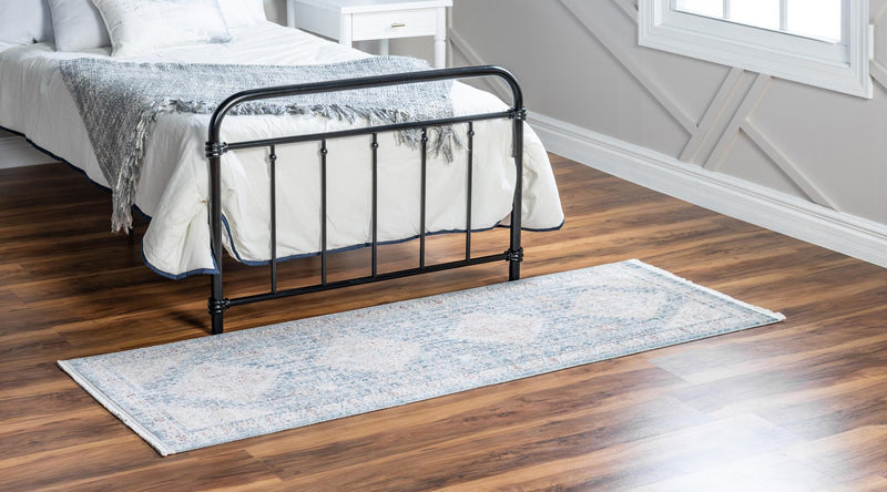 Regal Estates Collection Area Rug - Majesty Runner Blue  lifestyle 67