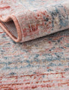 Regal Estates Collection Area Rug - Majesty Rectangle Rose Rust  lifestyle 17
