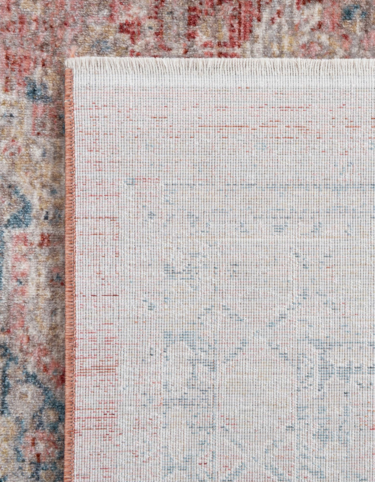 Regal Estates Collection Area Rug - Majesty Rectangle Rose Rust  lifestyle 26