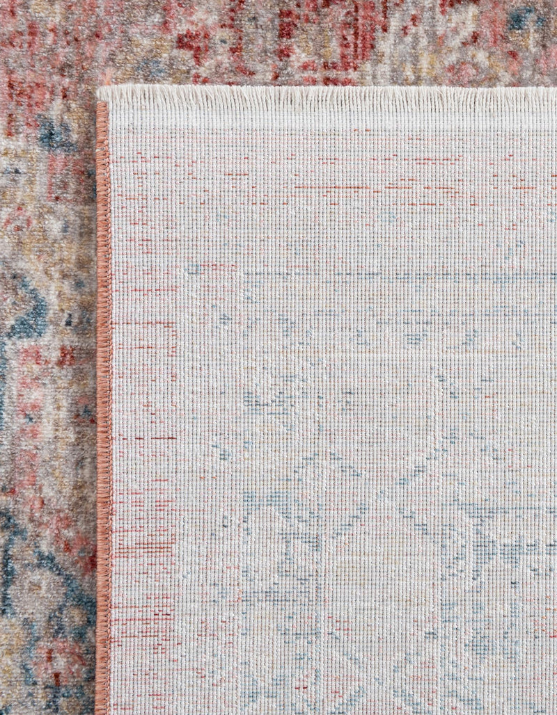 Regal Estates Collection Area Rug - Majesty Rectangle Rose Rust  lifestyle 26