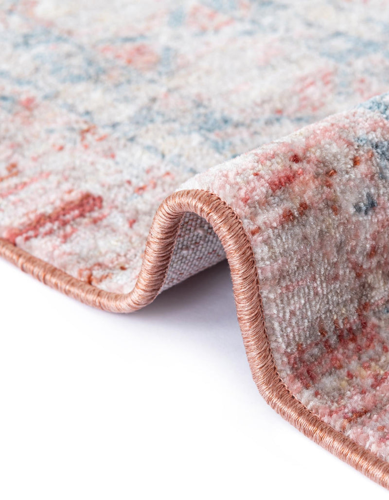 Regal Estates Collection Area Rug - Majesty Rectangle Rose Rust  lifestyle 29