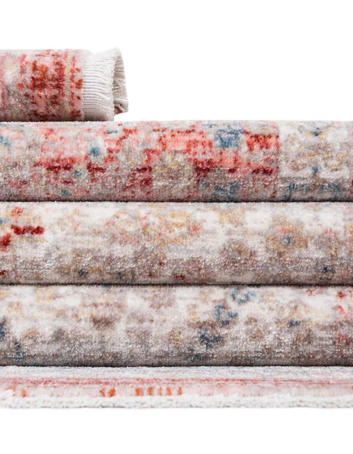 Regal Estates Collection Area Rug - Majesty Rectangle Rose Rust  lifestyle 42