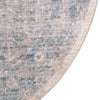 Regal Estates Collection Area Rug - Majesty Round Gray  lifestyle 97
