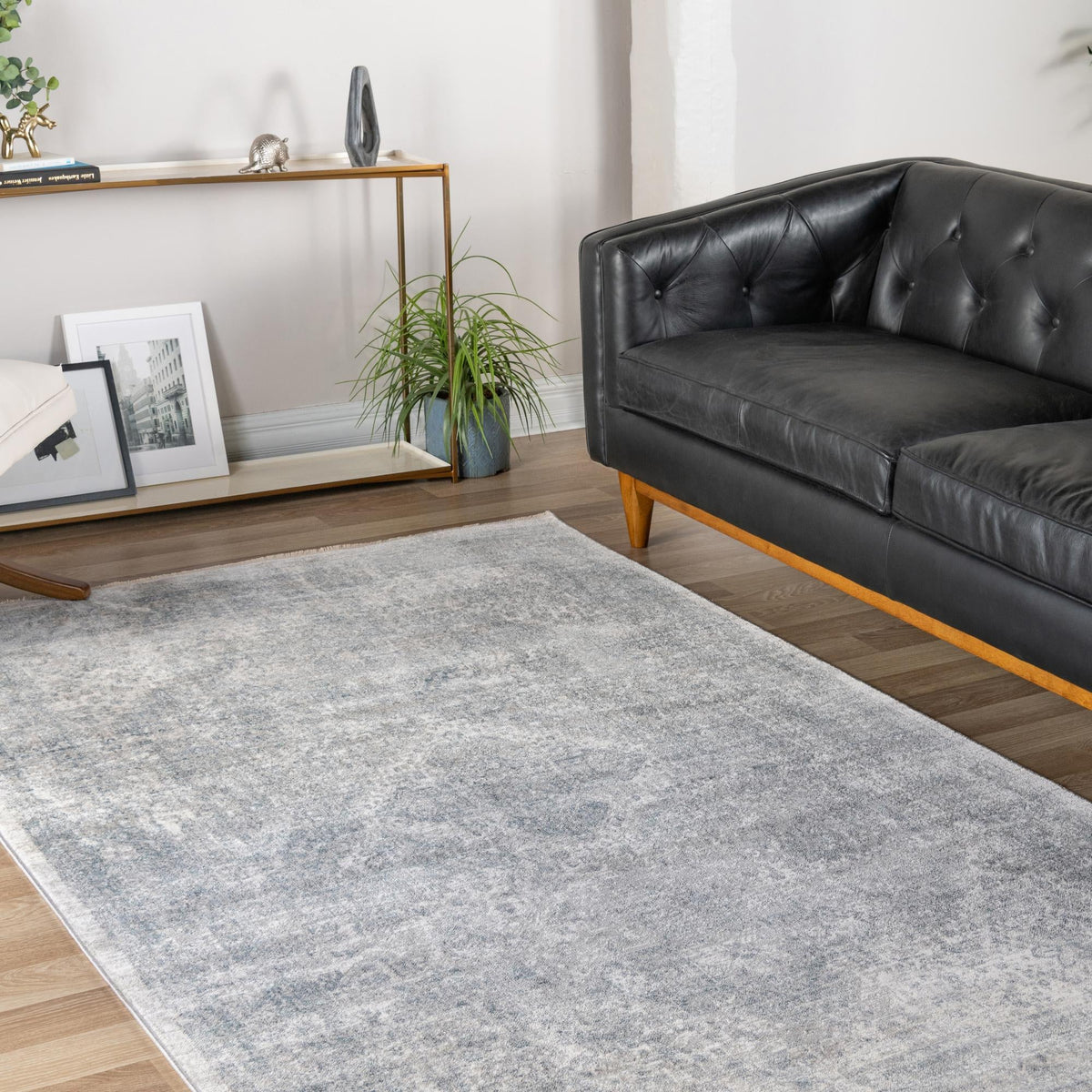 Regal Estates Collection Area Rug - Majesty Rectangle Gray  lifestyle 49