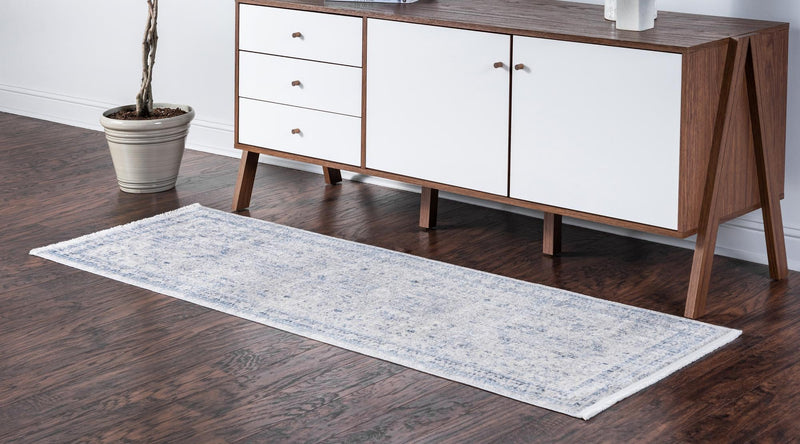 Regal Estates Collection Area Rug - Majesty Runner Gray  lifestyle 70