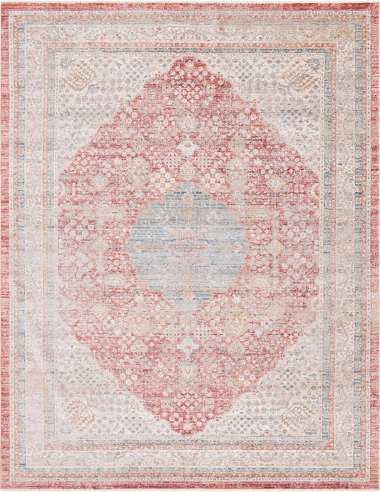 Regal Estates Collection Area Rug -  Sovereign Rectangle Red Main