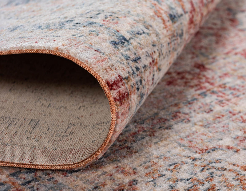 Regal Estates Collection Area Rug -  Sovereign Round Red  lifestyle 33