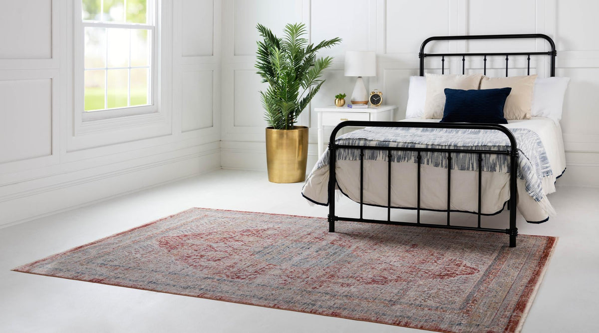 Regal Estates Collection Area Rug -  Sovereign Rectangle Red  lifestyle 3