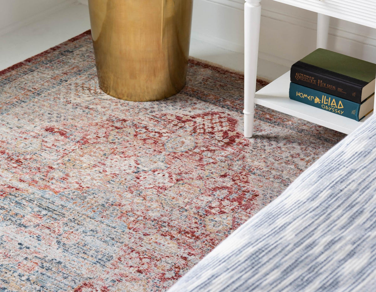 Regal Estates Collection Area Rug -  Sovereign Rectangle Red  lifestyle 5