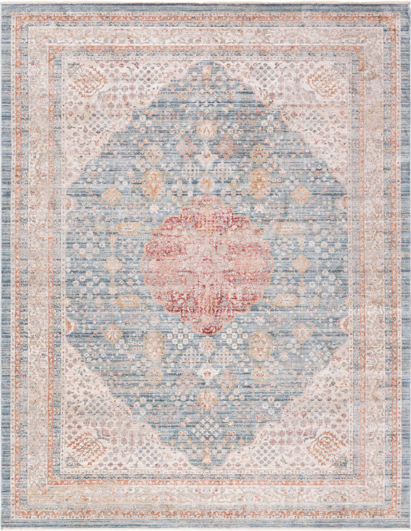 Regal Estates Collection Area Rug -  Sovereign Rectangle Blue  lifestyle 2