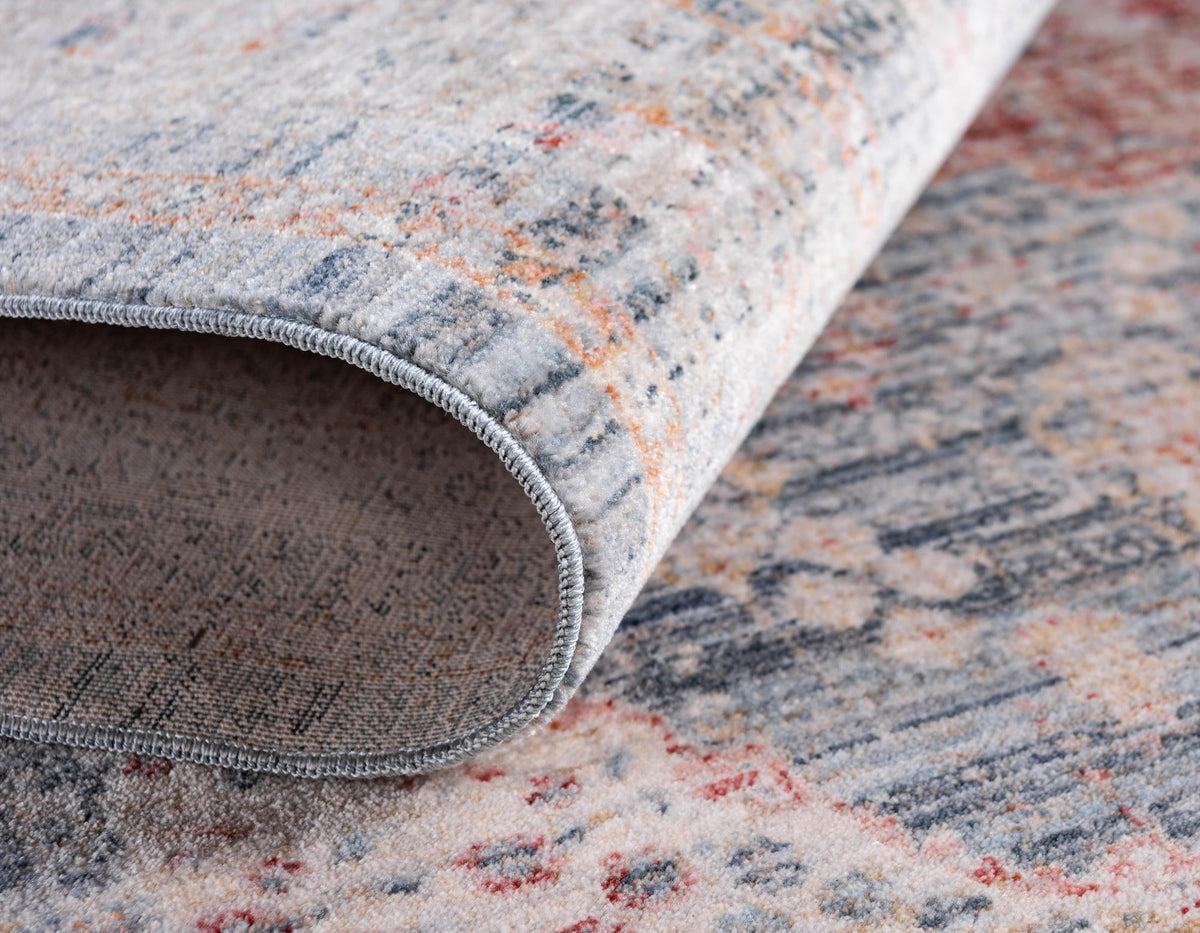 Regal Estates Collection Area Rug -  Sovereign Round Blue  lifestyle 35