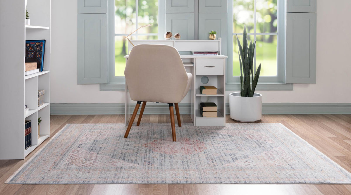 Regal Estates Collection Area Rug -  Sovereign Rectangle Blue  lifestyle 8