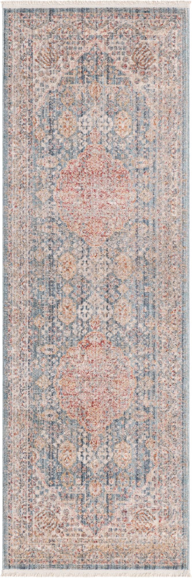 Regal Estates Collection Area Rug -  Sovereign Runner Blue  lifestyle 15
