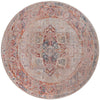 Regal Estates Collection Area Rug -  Monarch Round Multi  lifestyle 31