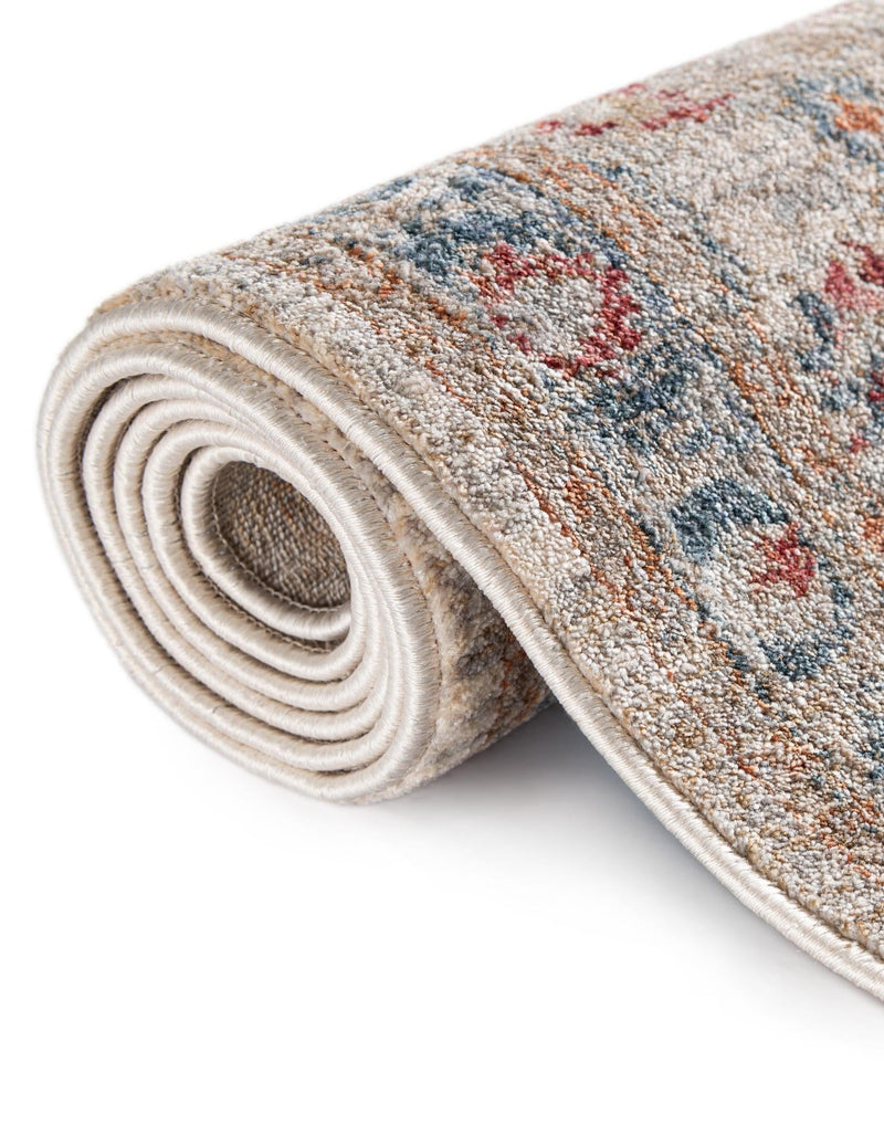 Regal Estates Collection Area Rug -  Dynasty Round Ivory  lifestyle 69