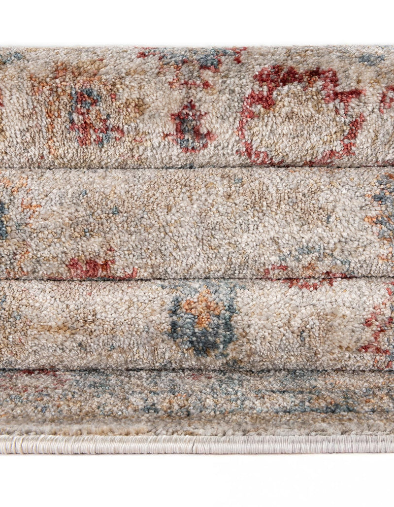 Regal Estates Collection Area Rug -  Dynasty Round Ivory  lifestyle 70