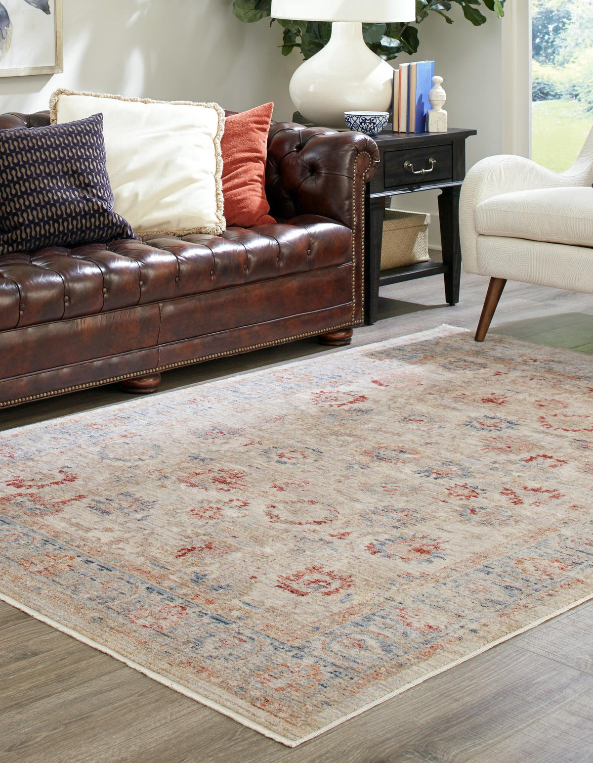 Regal Estates Collection Area Rug -  Dynasty Rectangle Ivory  lifestyle 5