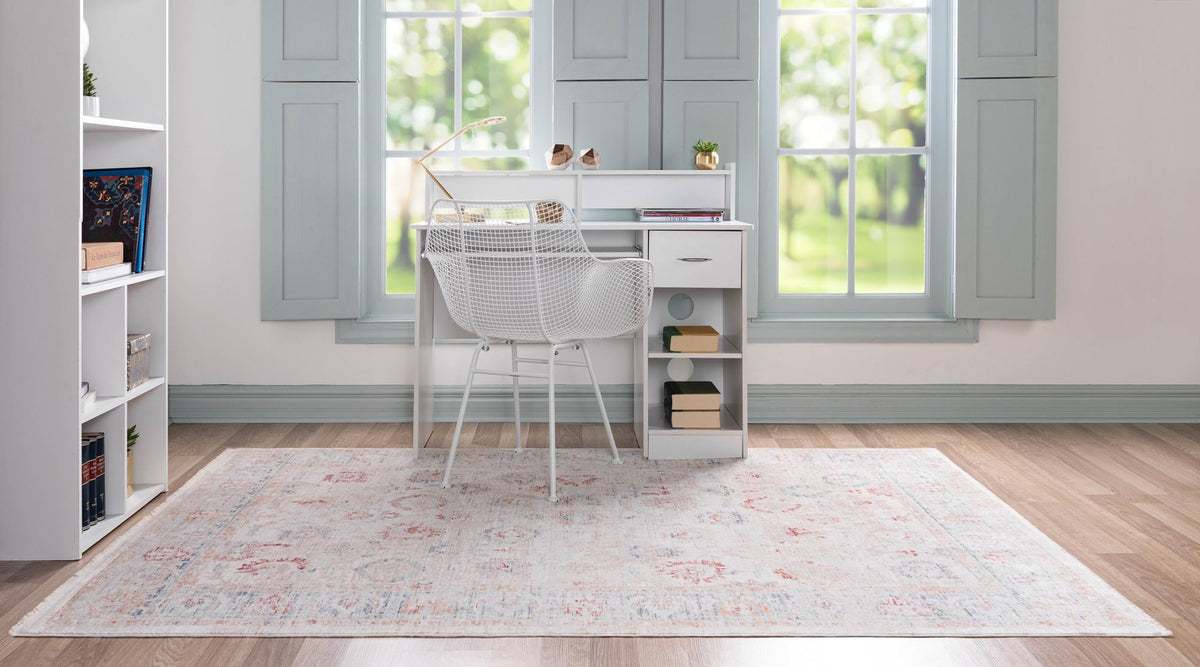 Regal Estates Collection Area Rug -  Dynasty Rectangle Ivory  lifestyle 7