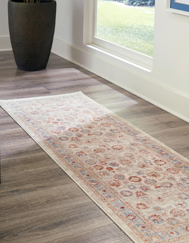 Regal Estates Collection Area Rug -  Dynasty Runner Ivory  lifestyle 36