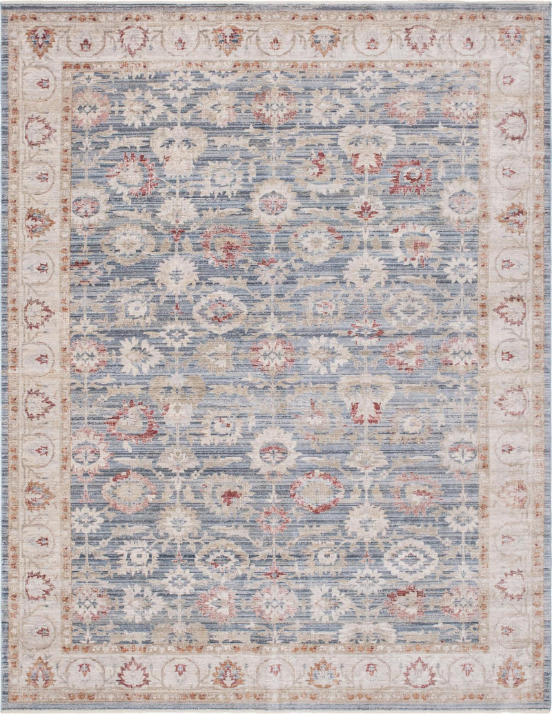 Regal Estates Collection Area Rug -  Dynasty Rectangle Blue  lifestyle 3