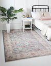 Regal Estates Collection Area Rug -  Dynasty Rectangle Blue  lifestyle 11