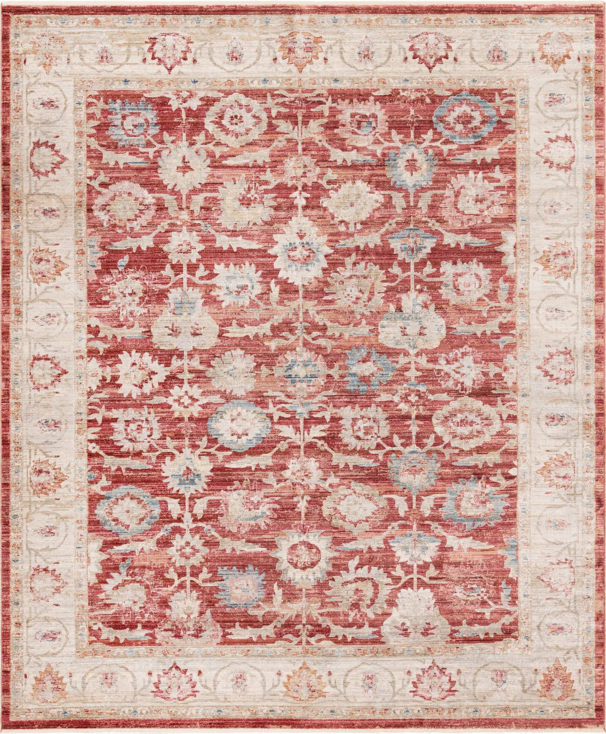 Regal Estates Collection Area Rug -  Dynasty Rectangle Red  lifestyle 2