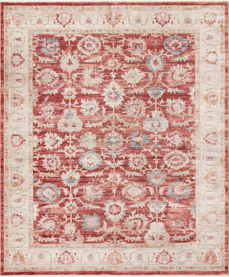 Regal Estates Collection Area Rug -  Dynasty Rectangle Red  lifestyle 2