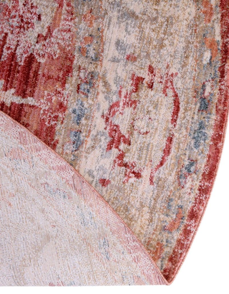 Regal Estates Collection Area Rug -  Dynasty Round Red  lifestyle 66