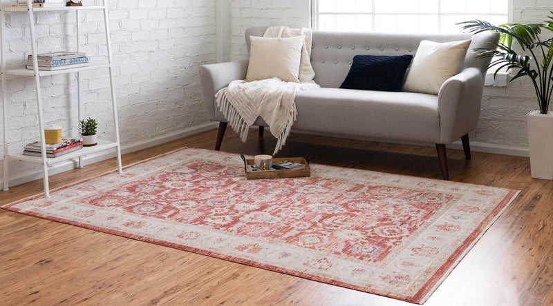 Regal Estates Collection Area Rug -  Dynasty Rectangle Red  lifestyle 6