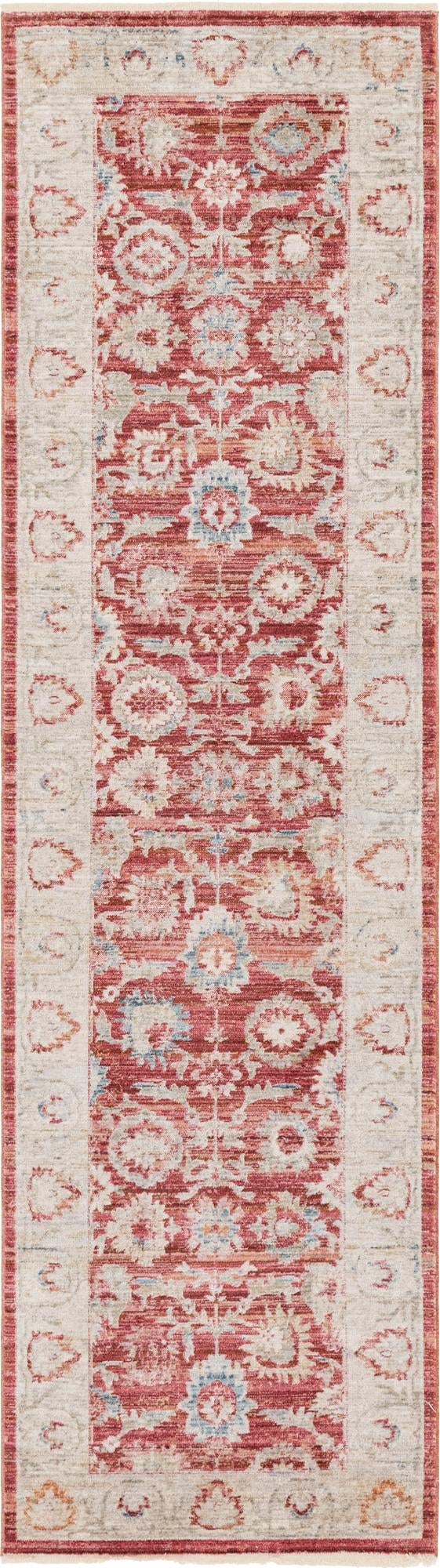Regal Estates Collection Area Rug -  Dynasty Runner Red  lifestyle 44