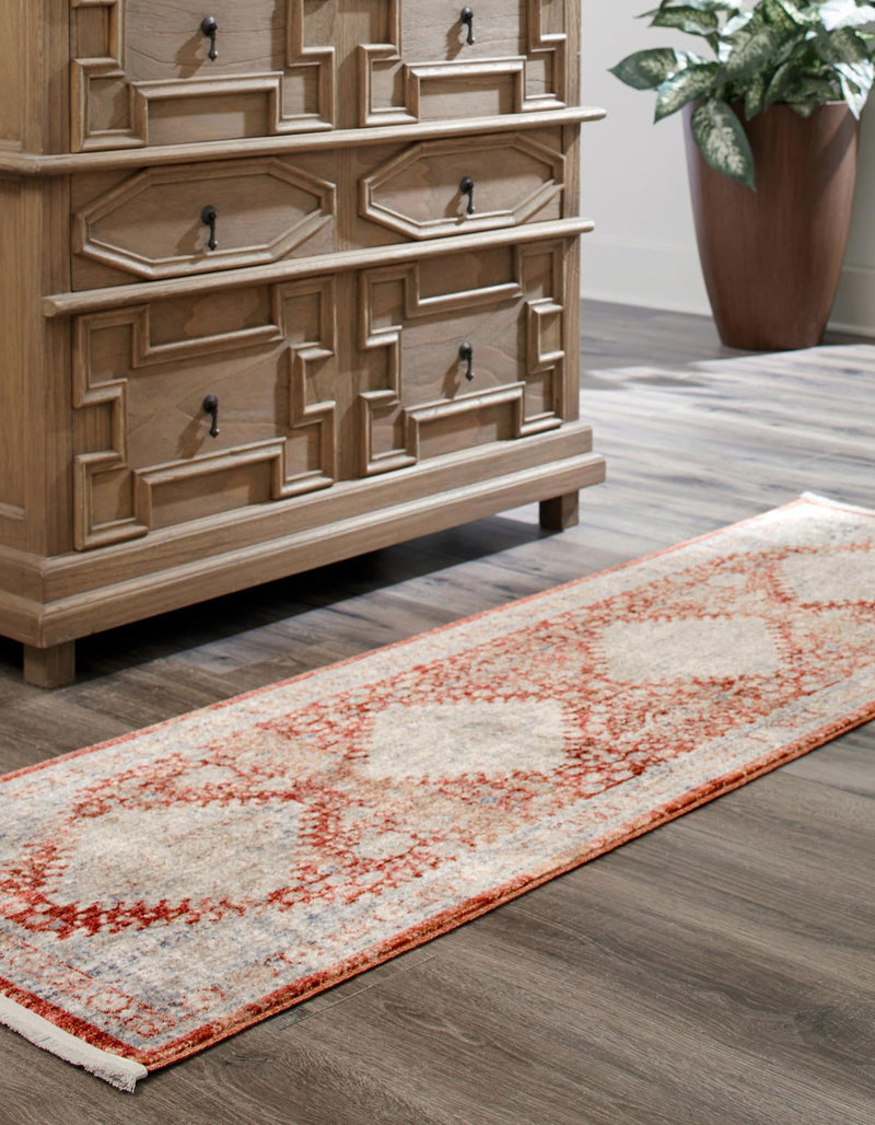 Regal Estates Collection Area Rug - Majesty Runner Red  lifestyle 72
