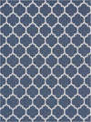 Savannah Elegance Collection Area Rug - Tybee Rectangle Navy Blue  lifestyle 4
