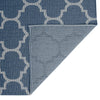 Savannah Elegance Collection Area Rug - Tybee Rectangle Navy Blue  lifestyle 26
