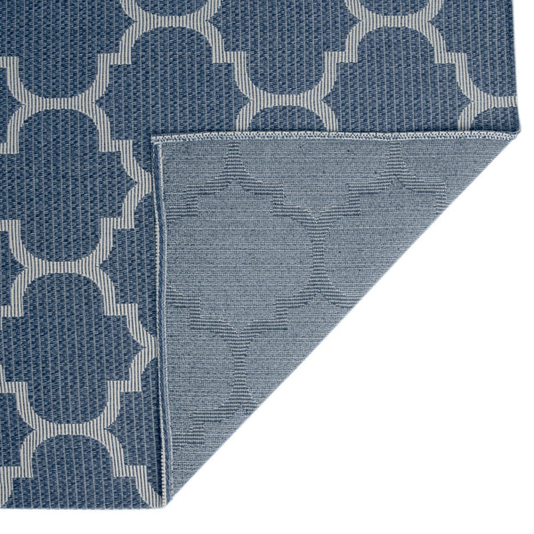 Savannah Elegance Collection Area Rug - Tybee Rectangle Navy Blue  lifestyle 26