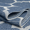 Savannah Elegance Collection Area Rug - Tybee Rectangle Navy Blue  lifestyle 36
