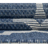 Savannah Elegance Collection Area Rug - Tybee Rectangle Navy Blue  lifestyle 38