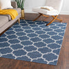 Savannah Elegance Collection Area Rug - Tybee Rectangle Navy Blue  lifestyle 41