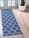 Savannah Elegance Collection Area Rug - Tybee Runner Navy Blue  lifestyle 47