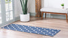 Savannah Elegance Collection Area Rug - Tybee Runner Navy Blue  lifestyle 49