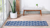 Savannah Elegance Collection Area Rug - Tybee Runner Navy Blue  lifestyle 51