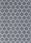 Savannah Elegance Collection Area Rug - Tybee Rectangle Dark Gray Main