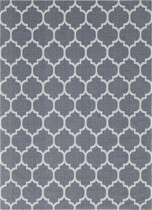 Savannah Elegance Collection Area Rug - Tybee Rectangle Dark Gray Main