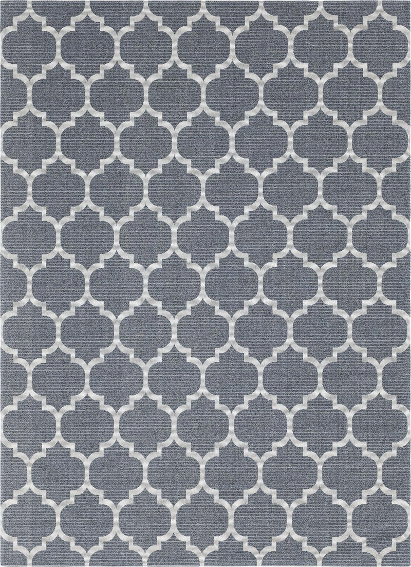 Savannah Elegance Collection Area Rug - Tybee Rectangle Dark Gray Main