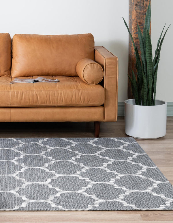 Savannah Elegance Collection Area Rug - Tybee Rectangle Dark Gray  lifestyle 10