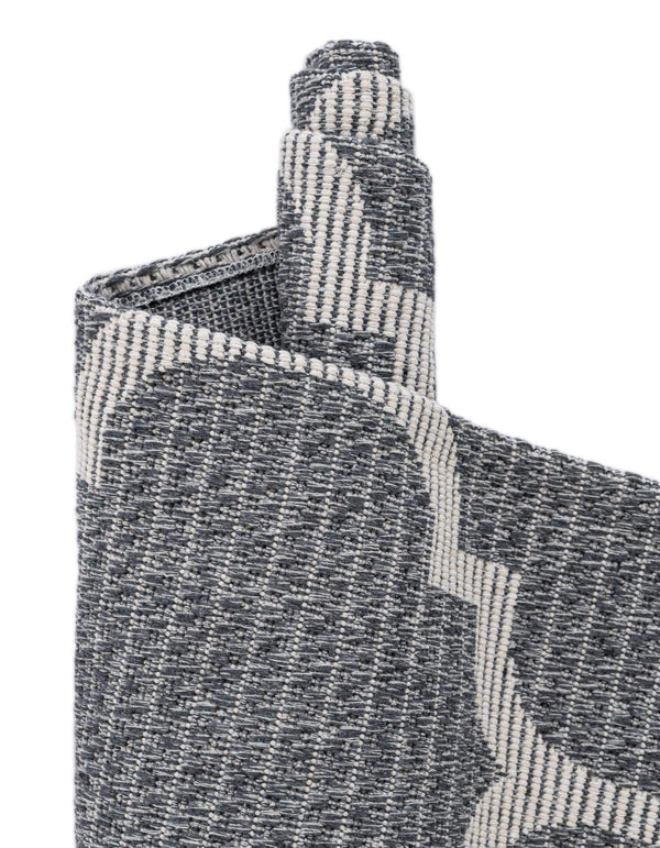Savannah Elegance Collection Area Rug - Tybee Rectangle Dark Gray  lifestyle 31