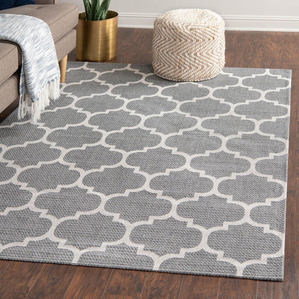 Savannah Elegance Collection Area Rug - Tybee Rectangle Dark Gray  lifestyle 40