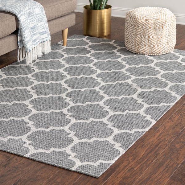 Savannah Elegance Collection Area Rug - Tybee Rectangle Dark Gray  lifestyle 42